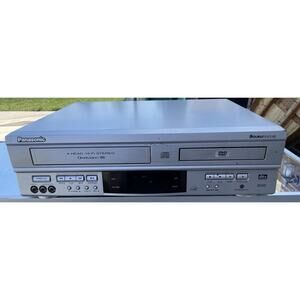 Panasonic PV-D4745S Double Feature Hi-Fi VCR DVD Combo FOR PARTS ONLY- No Remote